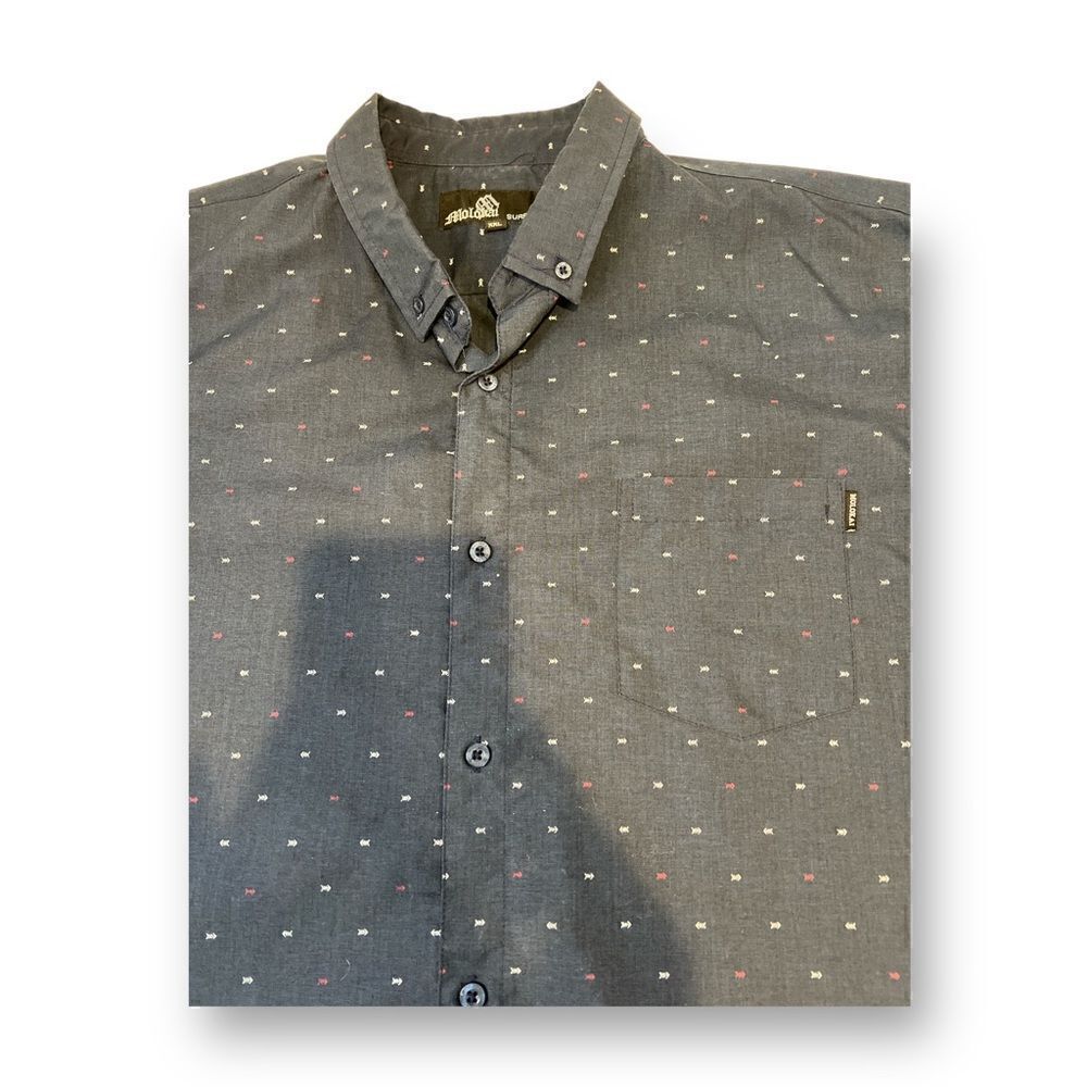 Moloaki Button Down Top Size Extra Extra Large - Picture 2 of 5
